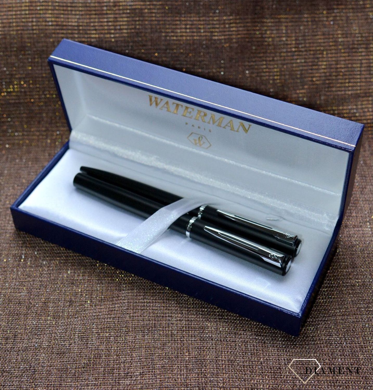 Zestaw Waterman Pióro Wieczne z długopisem DUOALLURE1. prezent dla nauczyciela. Grawer gratis, prezent dla doktora..jpg